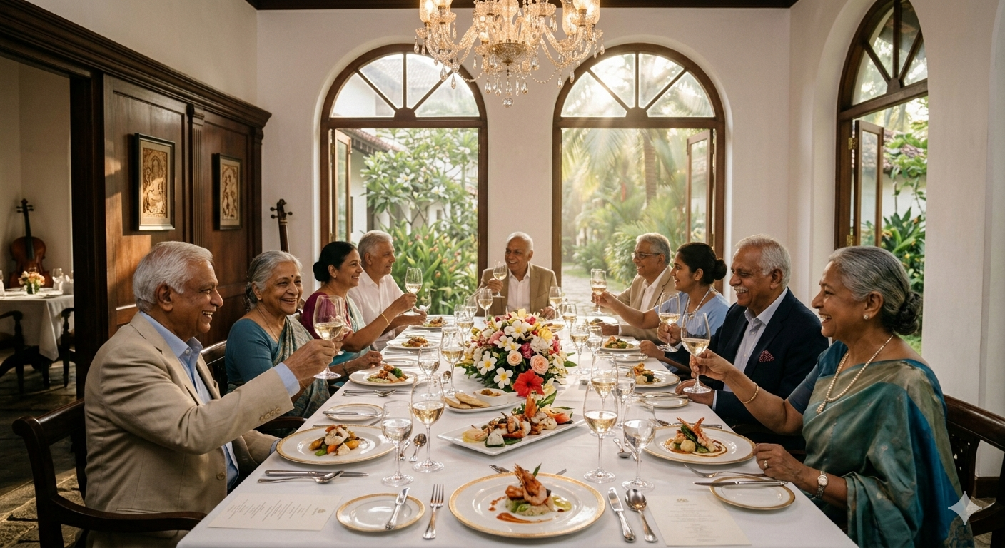 A chef-prepared nutritious meal for a senior